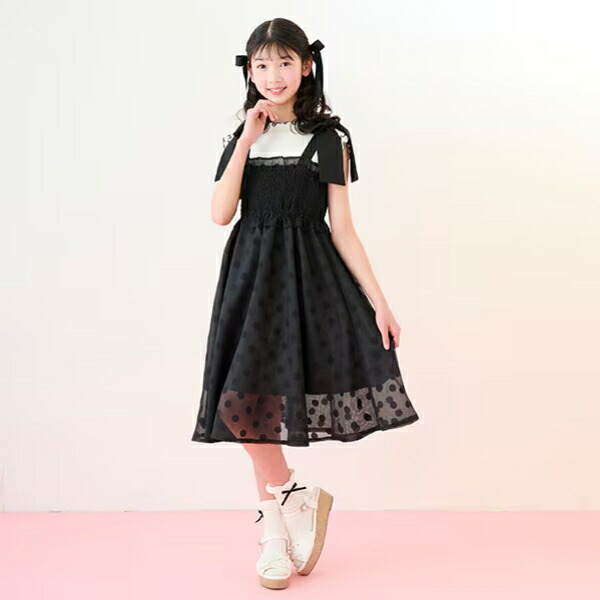 楽天市場】mezzo piano junior メゾピアノジュニア 短丈シャツ＆キャミ