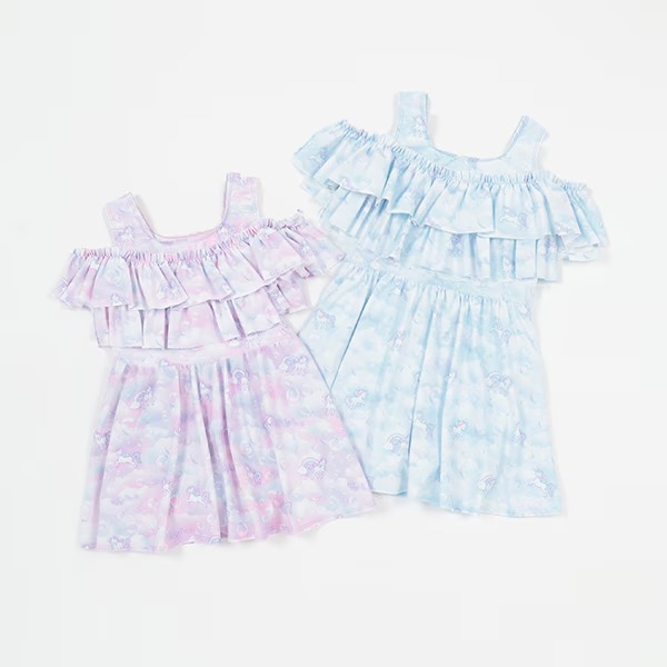 楽天市場】mezzo piano メゾピアノ アイス柄セパレート水着 100 110