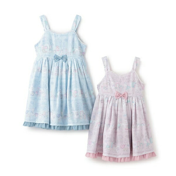 楽天市場】mezzo piano メゾピアノ 星座柄カットワンピース 100