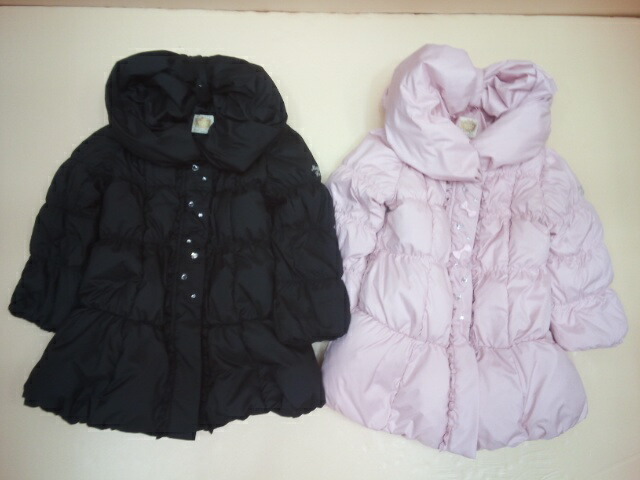 楽天市場】mezzo piano メゾピアノ レインボー中わたブルゾン 110 120