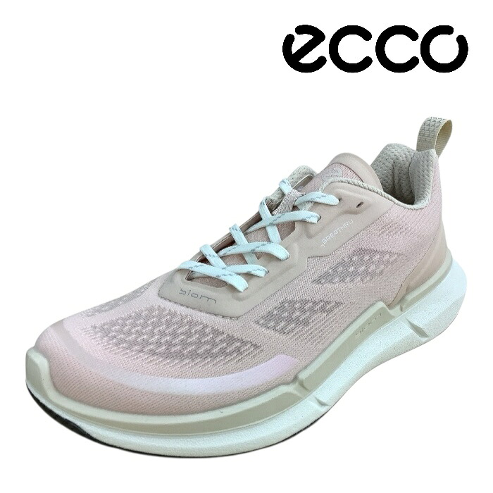 【ECCO エコー biom 2.2 830753-60946 ピンク】　レディース コンフォート カジュアル スニーカー 街歩き 歩きやすい