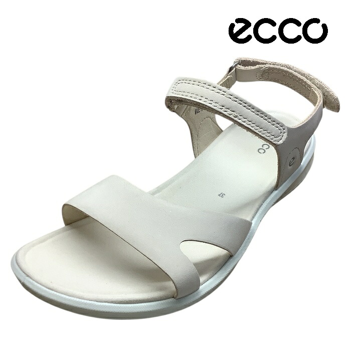 【ECCO エコー　CRUISE II　821883-02378　ライムストーン】　牛革　ヌバックレザー　レディース　サンダル　ストラップ　コンフォート　スポサン　オフィス｜靴屋　【　ＫＯＯＫ　】