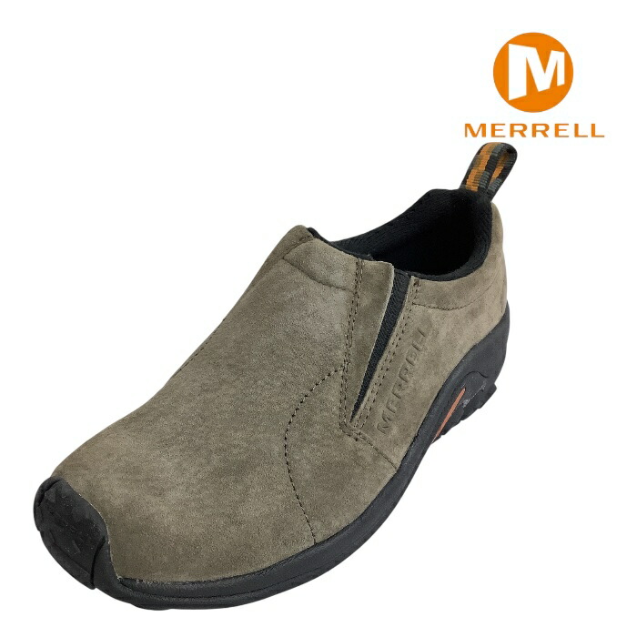 送料無料【MERRELL メレル】J60787 GUNSMOKE JUNGLEMOC ジャングルモックメンズ スリッポン アウトドア 登山靴  ハイキング フィッシング 野外 山