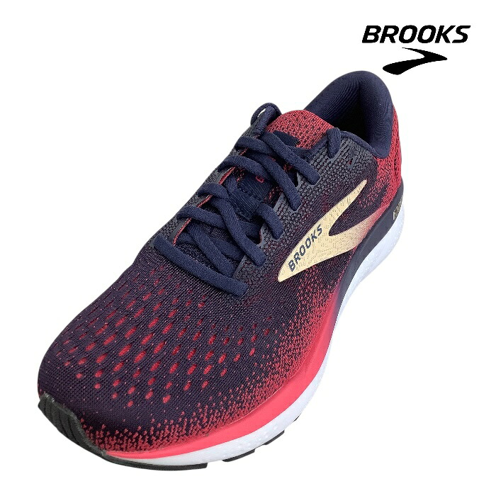 人気商品!! 【BROOKS ブルックス Ghost16 ゴースト16 BRW4072 NB/R Peacoat/Raspberry/Apricot 】 レディース スポーツ ランニング ジョギング ジム 通学 スニーカー