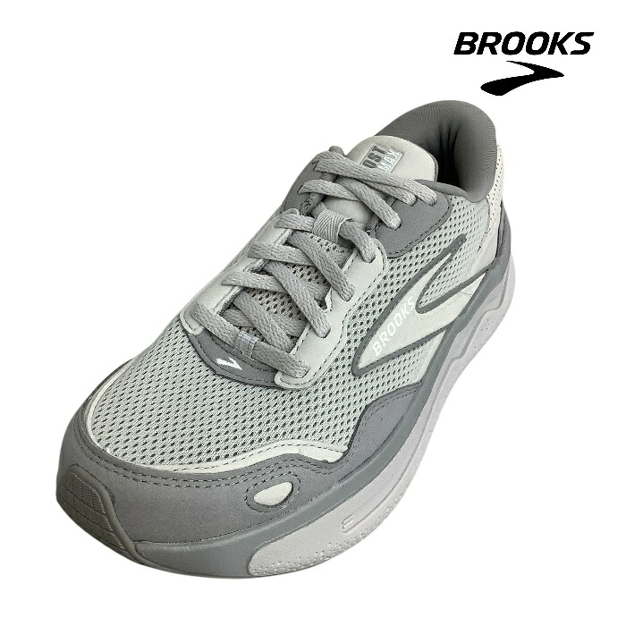 BROOKS ブルックス BRW 4332 GRY GhostMax SE ゴーストマックス Oyster/Alloy/Ahtarctica レディース スポーツ ランニングシューズ ジョギング 通学 スニーカー