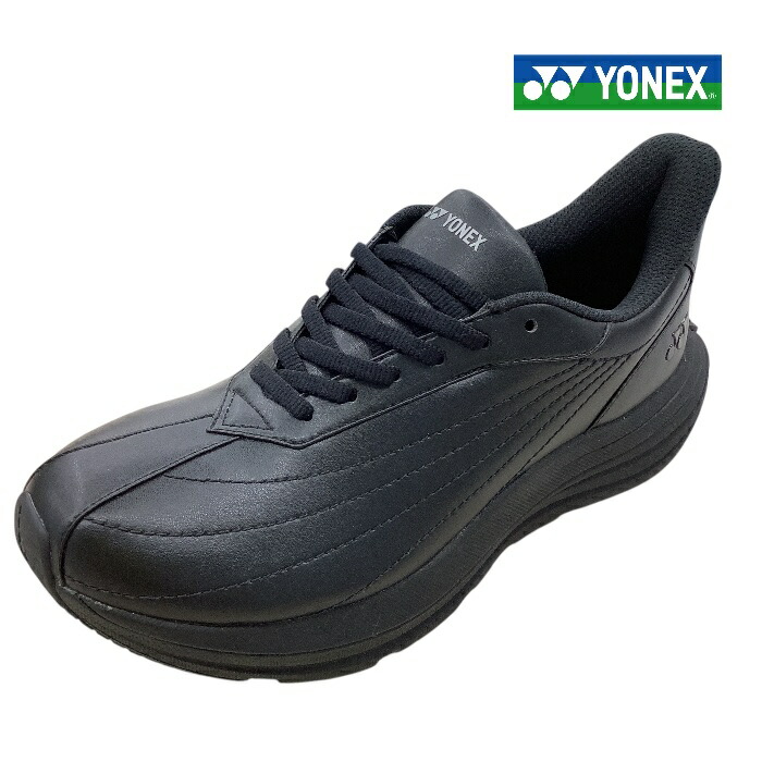 【YONEX  ヨネックス  SHW  M128  BLACK  黒いこと  3.5E】 力強さ座蒲団 メンズ ウォーキング 靴 スニーカー 3D力強さ炭素 抗菌・防臭