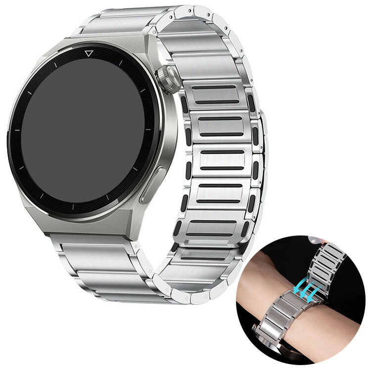 Galaxy Watch7 バンド ベルト Watch FE ステンレス バンド幅 20mm 22mm 交換リストバンド/交換バンド/交換ベルト スマートウォッチ用リストバンド ギャラクシーウォッチ Watch6 Watch5 Watch4 Watch3 Galaxy Watch 7 6 5 4 3 Pro Classic Active