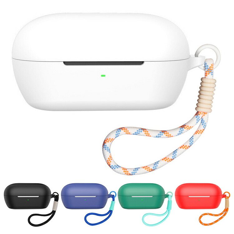 楽天市場】WF-C710N ケース シリコン シンプル 紐 ストラップ付き 保護