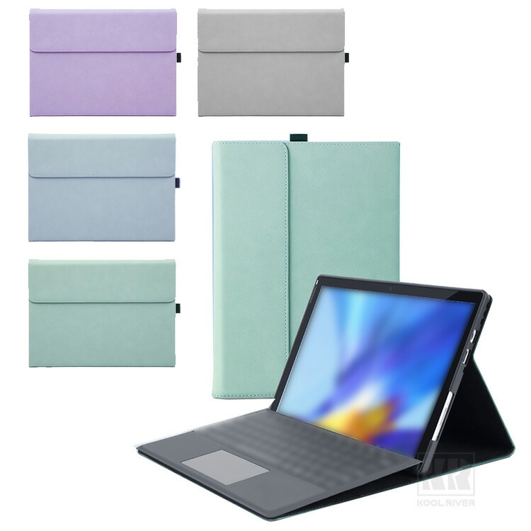 Surface Pro ケース 12インチ 耐衝撃 クリア カバー 手帳型 撥水 かわいい PUレザー かわいいPUレザーケース スタンド機能 電源収納ポーチ付き ペンホルダー おすすめ おしゃれ タブレットケース/カバー