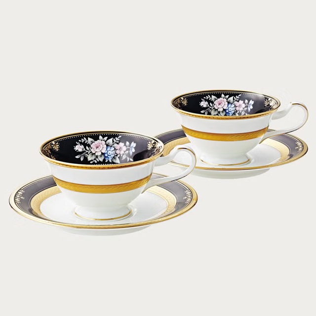 ノリ竹 Noritakeイブニングマジェスティ 紅茶・珈琲 碗皿有りの実 4818-1J/P59587洋食器 瀬戸もの 珈琲 紅茶の葉 差し上げ物 差し上げ物 差し上げ物 呉れて遣る品 内祝い 祝賀会 母の日