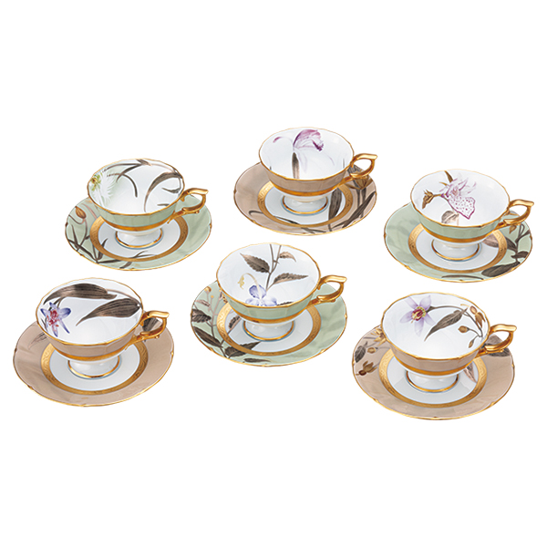 楽天市場 ノリタケ Noritake 花鳥譜 ティー コーヒー碗皿 6客 絵変り N21 1659 16 洋食器 陶磁器 ティーセット カップ ソーサー コーヒー 紅茶 花柄 ギフト 贈り物 贈答品 内祝い お祝い 母の日 敬老の日 廃番品 こーま 楽天市場支店