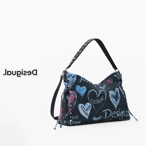Desigual デシグアル ハート柄 ワンショルダーバッグ レディース 斜めがけ 軽量 大容量 肩掛け カジュアル 斜めがけ 軽量 大容量 13,246円