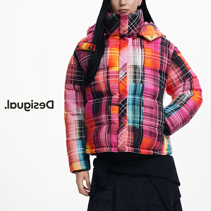 楽天市場】Desigual デシグアル ジャケット レディース アウター 中綿