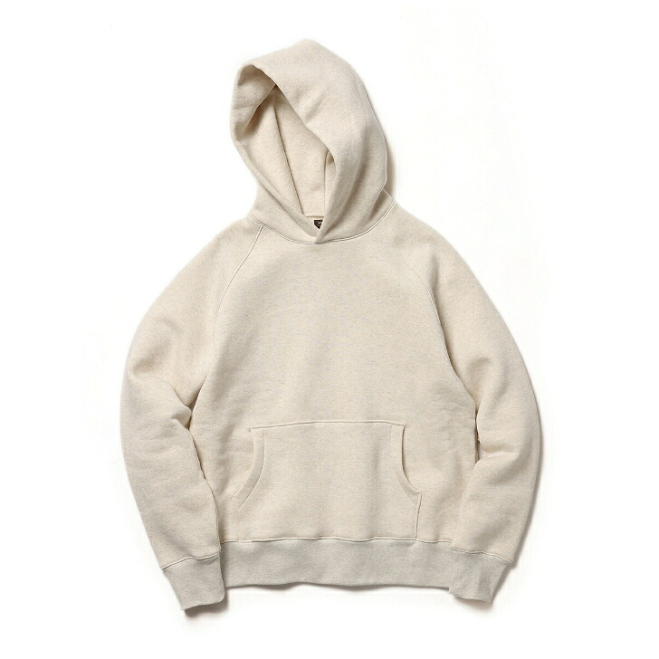 MR.OLIVE / AZUMA URAKE / RAGLAN SLEEVE SWEAT HOODYアズマ裏毛/ラグランスリーブ スウェットフーディ パーカー 裏起毛 セットアップ シンプル あったかい