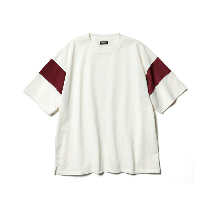 MR.OLIVE / SAN JOAQUIN HIGH GAUGE COTTON / SWITCHING SHIRT　ミスターオリーブ/サンフォーキンハイゲージコットン/スウィッチングシャツ Tシャツ カットソー
