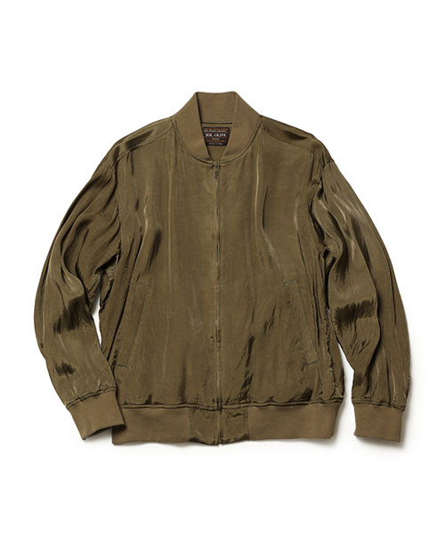 MR.OLIVE アンティークヘアシープレザー フライトジャケット MR.OLIVE / ANTIQUE HAIR SHEEP LEATHER / FLIGHT JACKET / ミスター