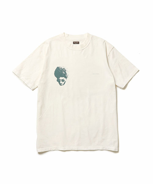 MR.OLIVE / USED 17/1 EMERALD COTTON / AFRO S/S T-SHIRT / USED 17/1 エメラルドコットン / アフロ 半袖 Tシャツ