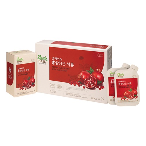 GoodBASE　紅参・ザクロ(50ml*30)　【公式】【正官庄海外ショップ】【正官庄】【seikansho】高麗人参　ドリンク　紅参　GoodBASE　6年根　グッドベース　オタネニンジン　美容　サポニン　健康