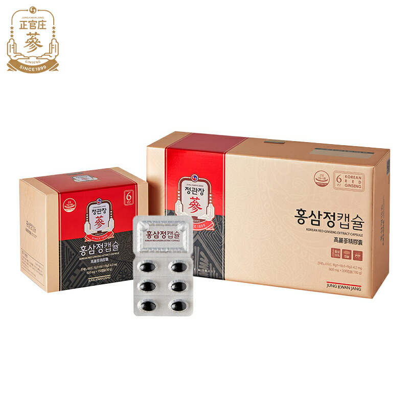 JUNG KWAN JANG 紅参精 120g x 6パック Jung Kwan Jang Korean Red Ginseng Extract 120g | Masksheets