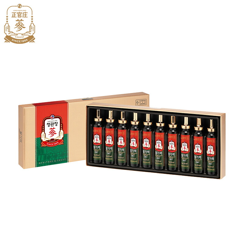 楽天市場】【3SET】活気力(20ml*10*3)【正官庄公式】高麗人参 紅