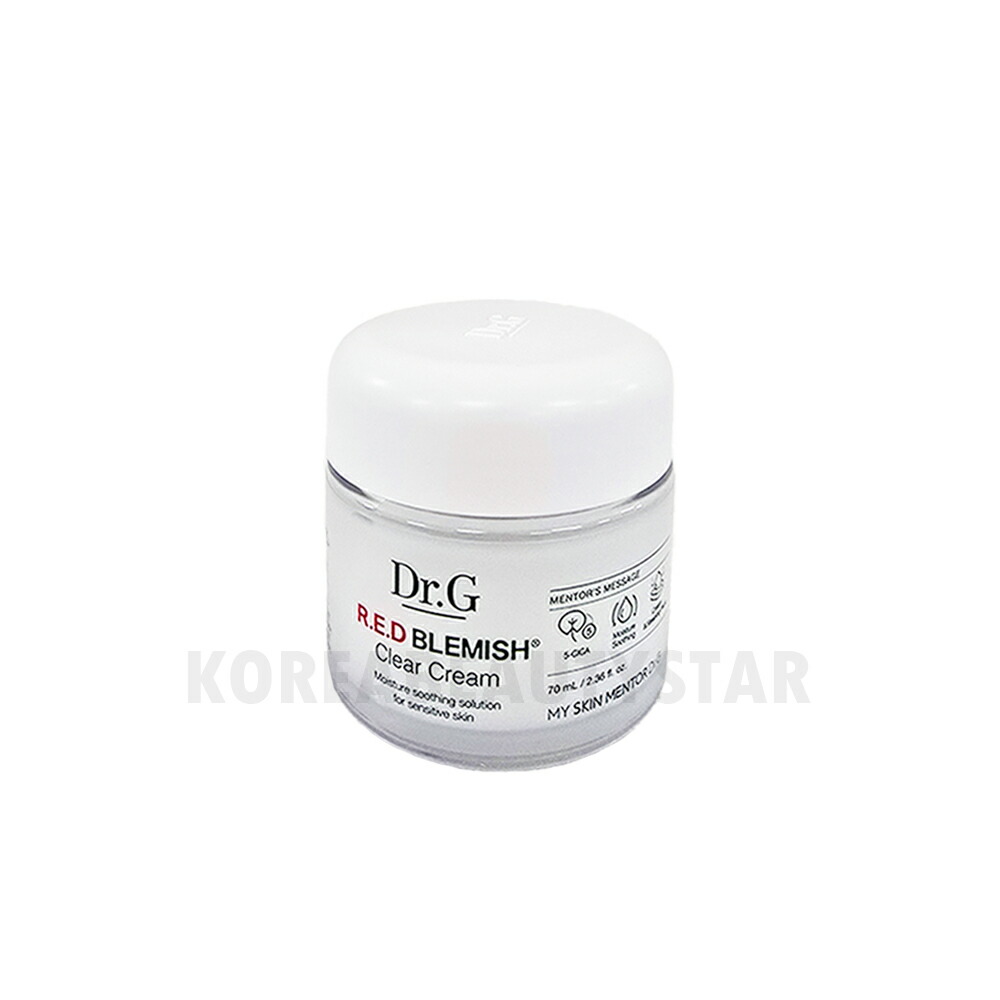 Dr.G ドクタージー レッドブレミッシュ クリアスージング クリーム 70mL Amazon | [Dr.Gドクタージー]レッド ブレミッシュ クリア