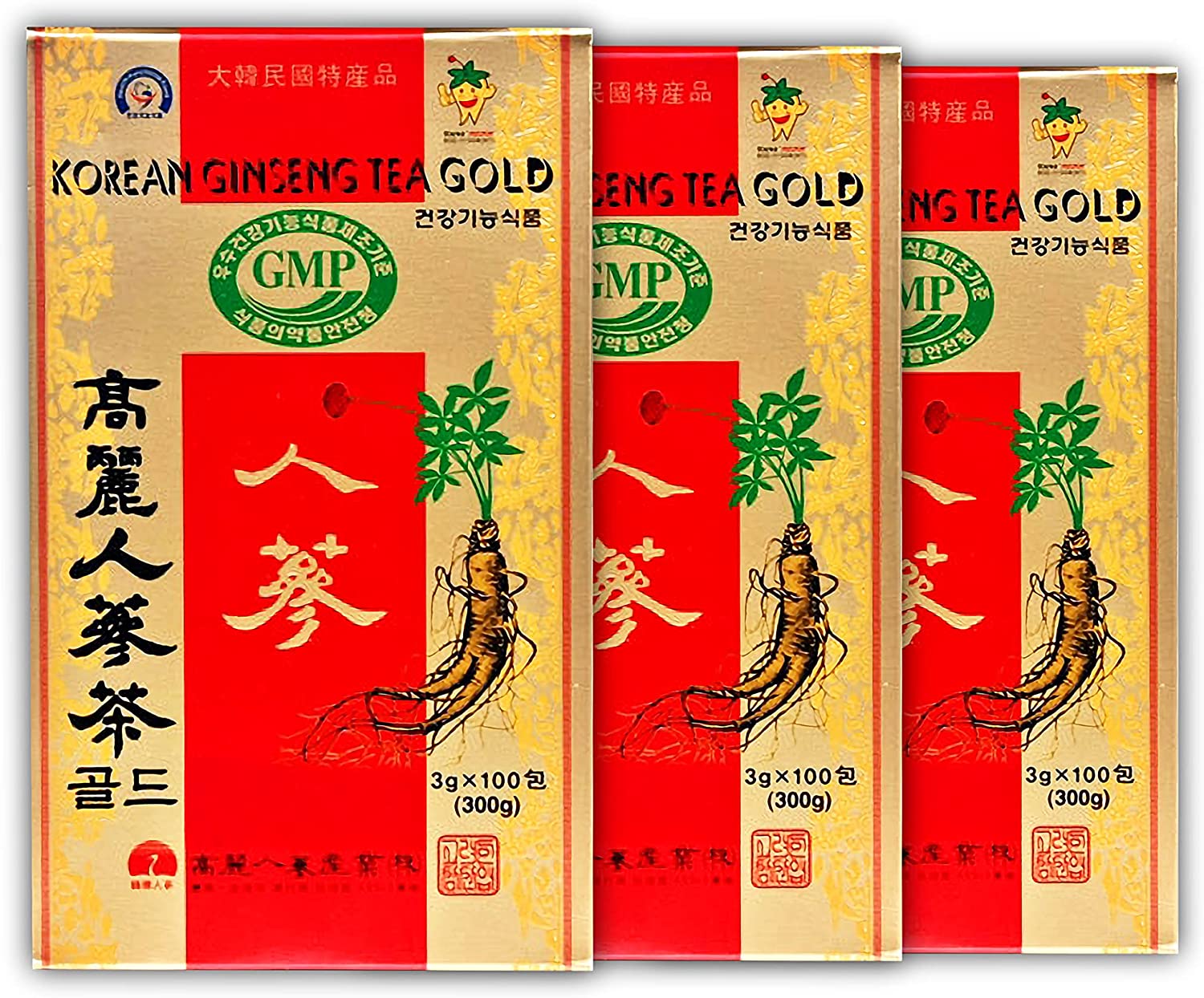楽天市場】正官庄 高麗人参茶 紅参精茶（3g×100包） : オーロラ