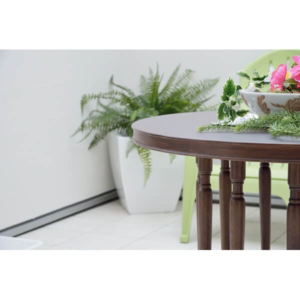 The Roundtable Table Side Sofa Dining Bedside Tray Simple Natural That I Finish It And A Joke Is Pretty