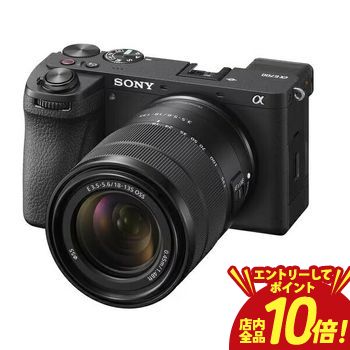 【P10倍（要エントリー）＋クーポン】 ソニー 一眼カメラ ボディ・レンズ ILCE-6700M | デジタル一眼カメラ α6700 高倍率ズームレンズキット ブラック ブラック