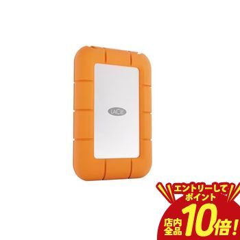 【P10倍（要エントリー）＋クーポン】 エレコム ポータブルSSD STMF4000400 | LaCie STMF4000400 Lacie RUGGED MINI SSD MINIME 4TB ポータブルSSD