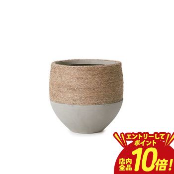 【P10倍（要エントリー）＋クーポン】 大型プランター 大型 大型植木鉢 鉢植え プランター 大きい 大きな インテリア リビング 玄関 鉢 植木鉢 園芸 花 観葉植物 お花 庭 庭園 ポット シンプル 無地 おしゃれ かわいい 可愛い カムラン スパングラス 二層 丸い 曲線 曲