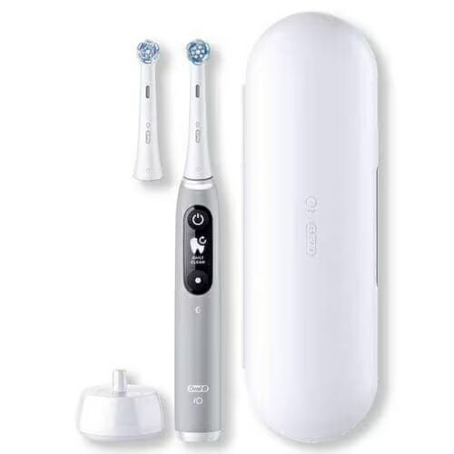 赤銅色 電動歯刷子 IOM62A61K | Braun iOM62A61KGR-W 赤銅色 口述試験B iO SERIES 6 電動歯刷子 毛はらい 1本＋毛はらい尖端 2本 薄墨色乳白色