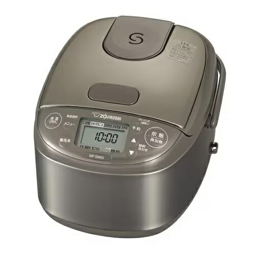 象印 IH炊飯ジャー NP-GM05 | ZOJIRUSHI 象印マホービン NP-GM05-XT 小電気容量IH炊飯ジャー 限度炊き 3合炊き ステンレス鋼赤銅色