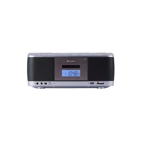 東芝 CDラジカセ AX-KCR70 | TOSHIBA AX-KCR70S CD ラジカセ 声くっきり役立つこと積み上げる Bluetooth吹き込み相応う しろがね色