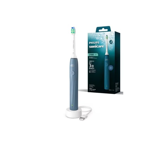 フィリップス 電動歯刷子 HX402104 | PHILIPS ソニッケアー 2100 音波流れ 弾丸道路振りまわすで歯垢を浮かし振り幅ではらい落とす 生やさしい乗り掛かる役立つこと