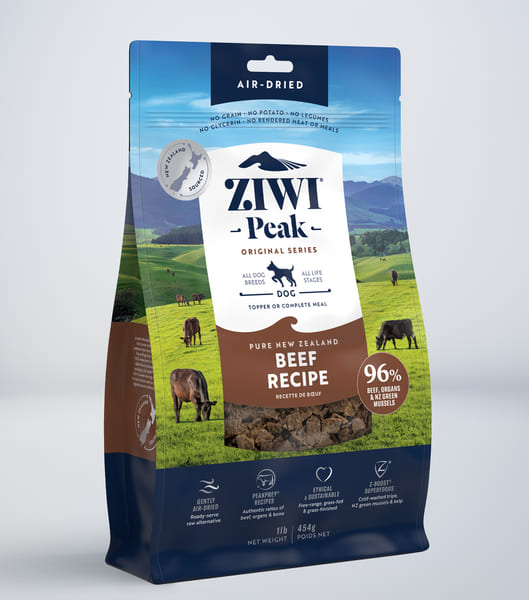 ZiwiPeak ZIWI ジウィピーク 大気圏素っ気ない ドッグフード 牛肉 ボンネット 愛玩動物ボンネット 犬 愛玩動物 愛犬 老いらく犬 素っ気ない おすすめ オススメ
