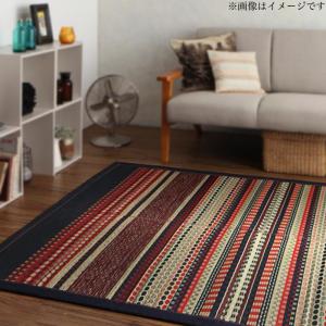 い草ラグ 井草ラグ おしゃれ デニム 6畳 4.5畳 正方形 国産 自然素材 夏用 涼しい 消臭 床暖房 ウレタン入り カーペット ホットカーペット 敷物 ござ カーキ ネイビー オレンジ リビング インテリア 191×191cm