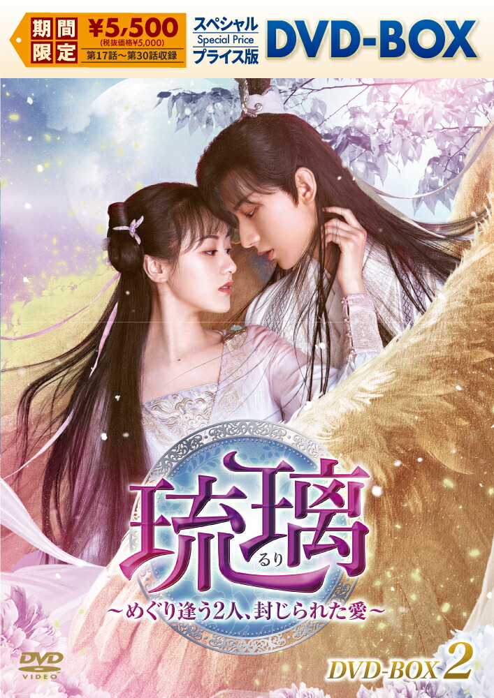 琉璃～めぐり逢う2人、封じられた愛～　スペシャルプライス版DVD-BOX2
