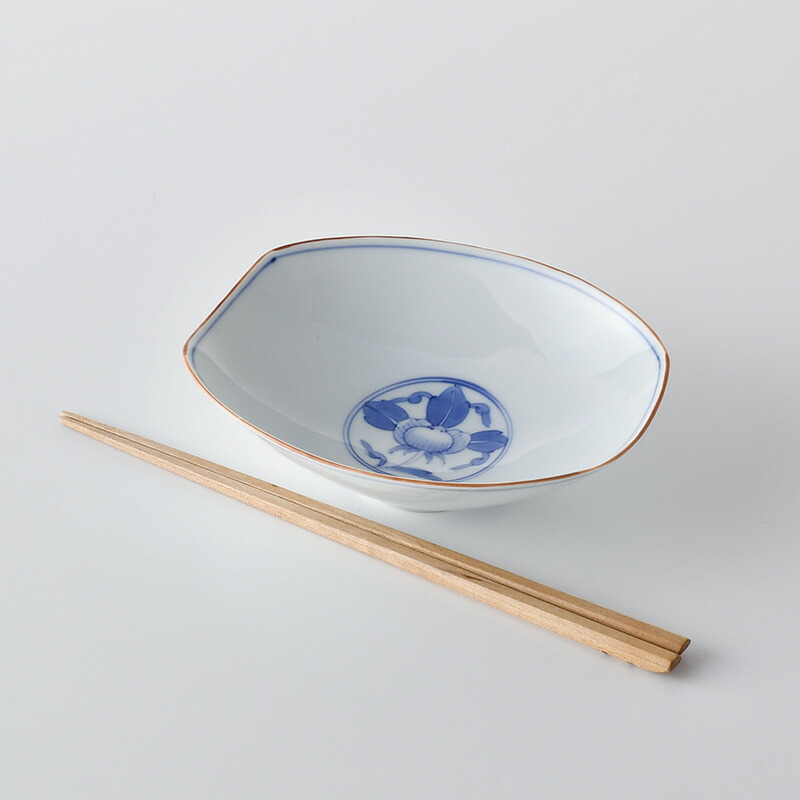 楽天市場】ひも絵 小槌型小鉢 15cm 手書き 波佐見焼 洸琳窯 赤絵