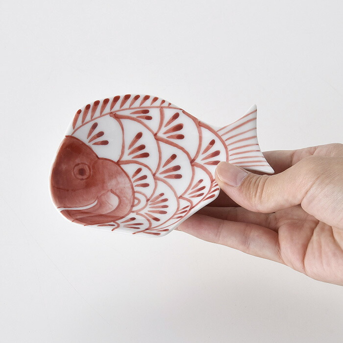 赤膚焼 魚型皿 MA3 赤膚焼 魚型皿 MA3 楽天市場】魚型 皿（皿