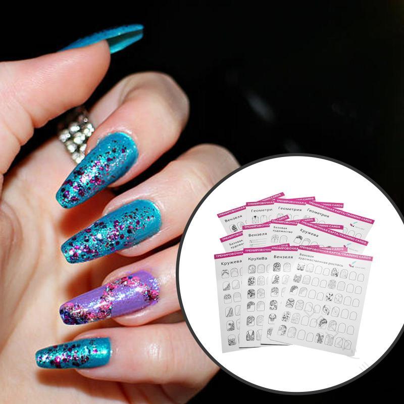 楽天市場】新商品☆検定用練習☆ネイルスクール生必見！フリーシート