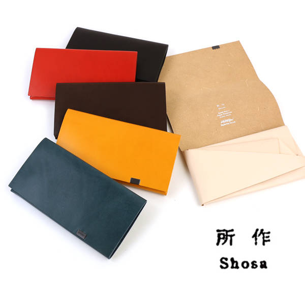 【マラソン期間中ポイント10倍】しょさ 所作/Shosa Basic レザー 三つ折り 長財布 ロングウォレット ・SHO-LO1A-4182202(メンズ)(レディース)(1F)
