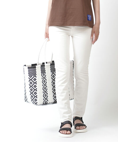 【ポイント10倍】サキュウ caqu コットン カラー スキニー パンツ “FS Color Skinny”・24103-2292001(レディース)(JP)(春夏アイテム)