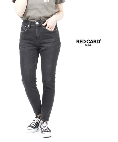 【40%OFF】レッドカード トーキョー RED CARD TOKYO デニム パンツ ジーンズ デニムパンツ アニバーサリー ハイウエスト スリム テーパード・46303HR01-2942201(レディース)｜小三郎商店