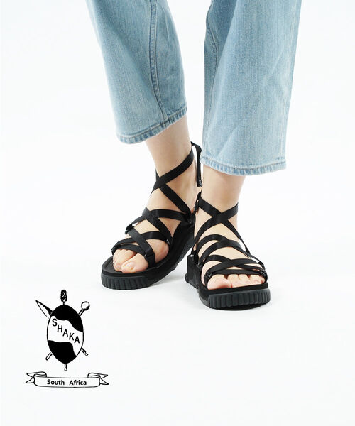 【ポイント10倍】シャカ SHAKA ストラップサンダル NADEL SKINNY ナダルスキニー・433181-2522201(レディース)sg 7,121円