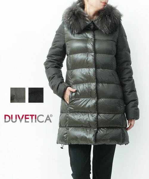 【DUVETICA】レディース　ダウンジャケット　Adhara ラクーンファー 楽天市場】DUVETICA デュベティカ レディース アウター ダウン
