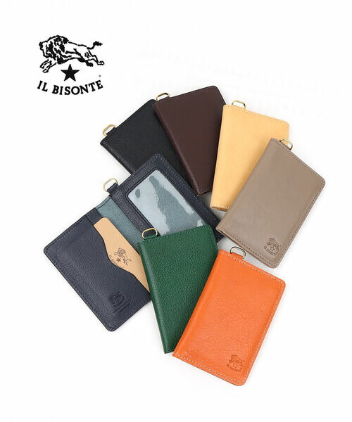 楽天市場】イルビゾンテ 正規品 IL BISONTE カードケース IDケース
