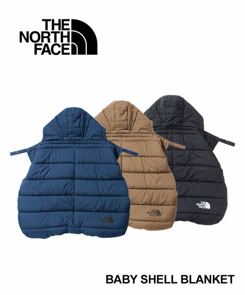 THE NORTH FACE 抱っこ紐　ケープ　カーキ ノースフェイス ベビーシェルブランケット カーキ キャリー