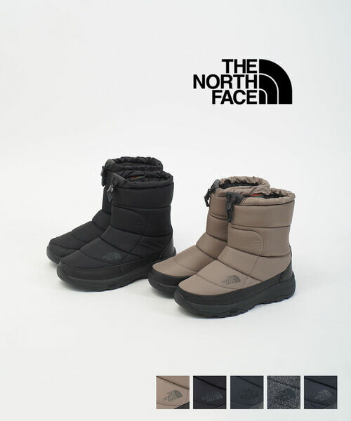 【4/14 20時からポイント10倍】ザ ノースフェイス THE NORTH FACE ブーツ ヌプシ ブーティ ウィンターブーツ シューズ 防水 ショート 定番 アウトドア 黒 ブラック・NF52272-2532502(メンズ)(レディース)(G-3)