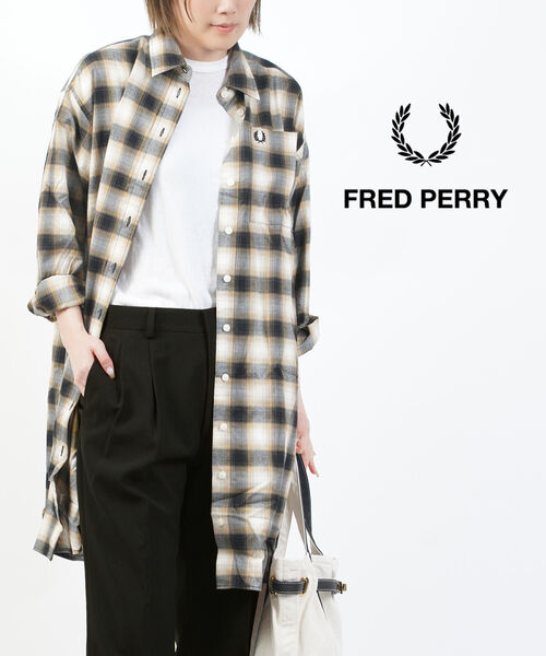 楽天市場】FRED PERRY フレッドペリー ワンピース STRIPED SHIRT