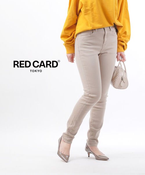 【40%OFF】レッドカード トーキョー RED CARD TOKYO コットンストレッチ ハイライズ テーパード デニムパンツ ジーンズ Anniversary Highrise アニバーサリーハイライズ・56403HR-2942102(レディース)(last_1)｜小三郎商店